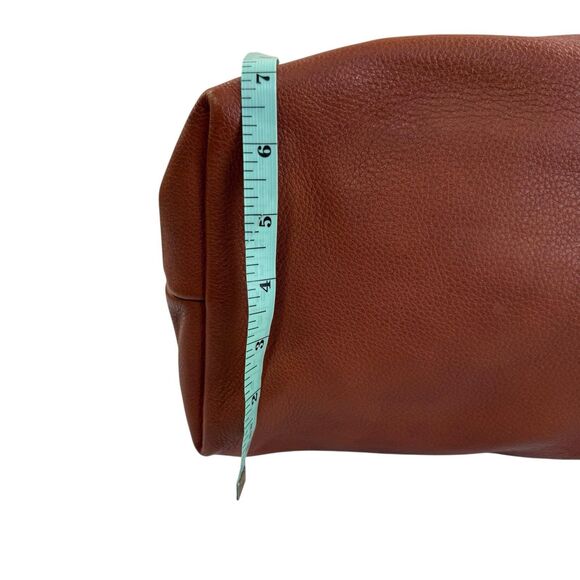 Heather Borg Italian Leather Tote Bag Pebbled Shoulder Bag - Picture 13 of 13